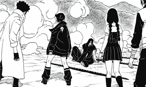 91漫画阅读界面示例：日式漫画分镜场景